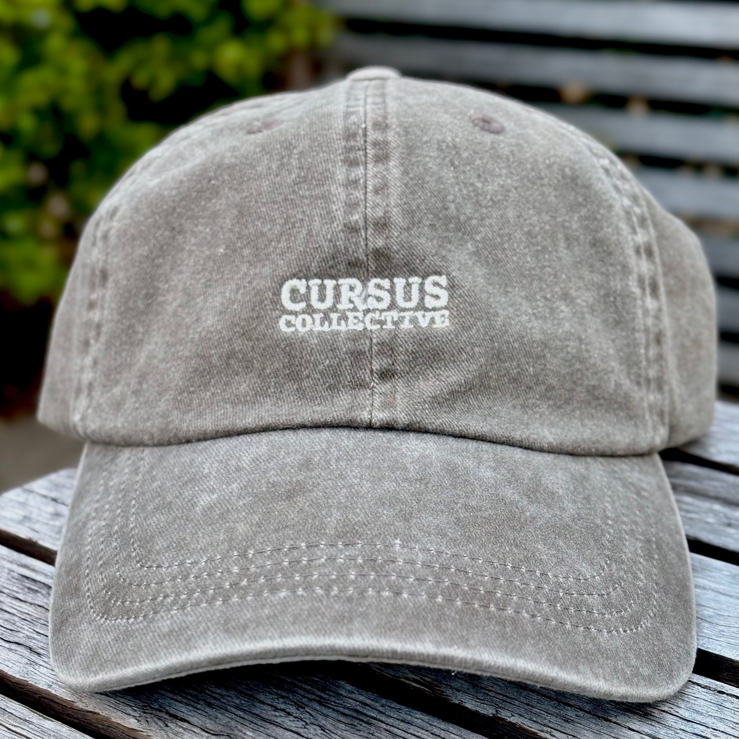 Cursus Collective Washed Brown Leisure Cap
