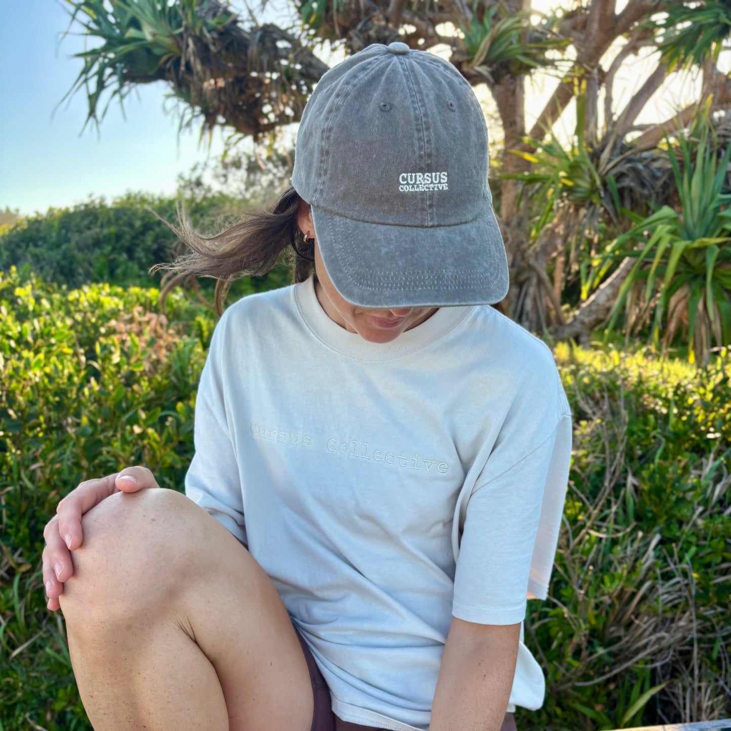 Cursus Collective Washed Brown Leisure Cap