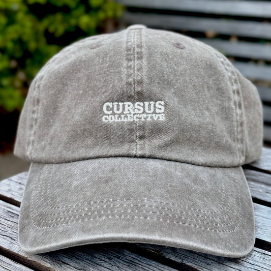 Cursus Collective Washed Brown Leisure Cap