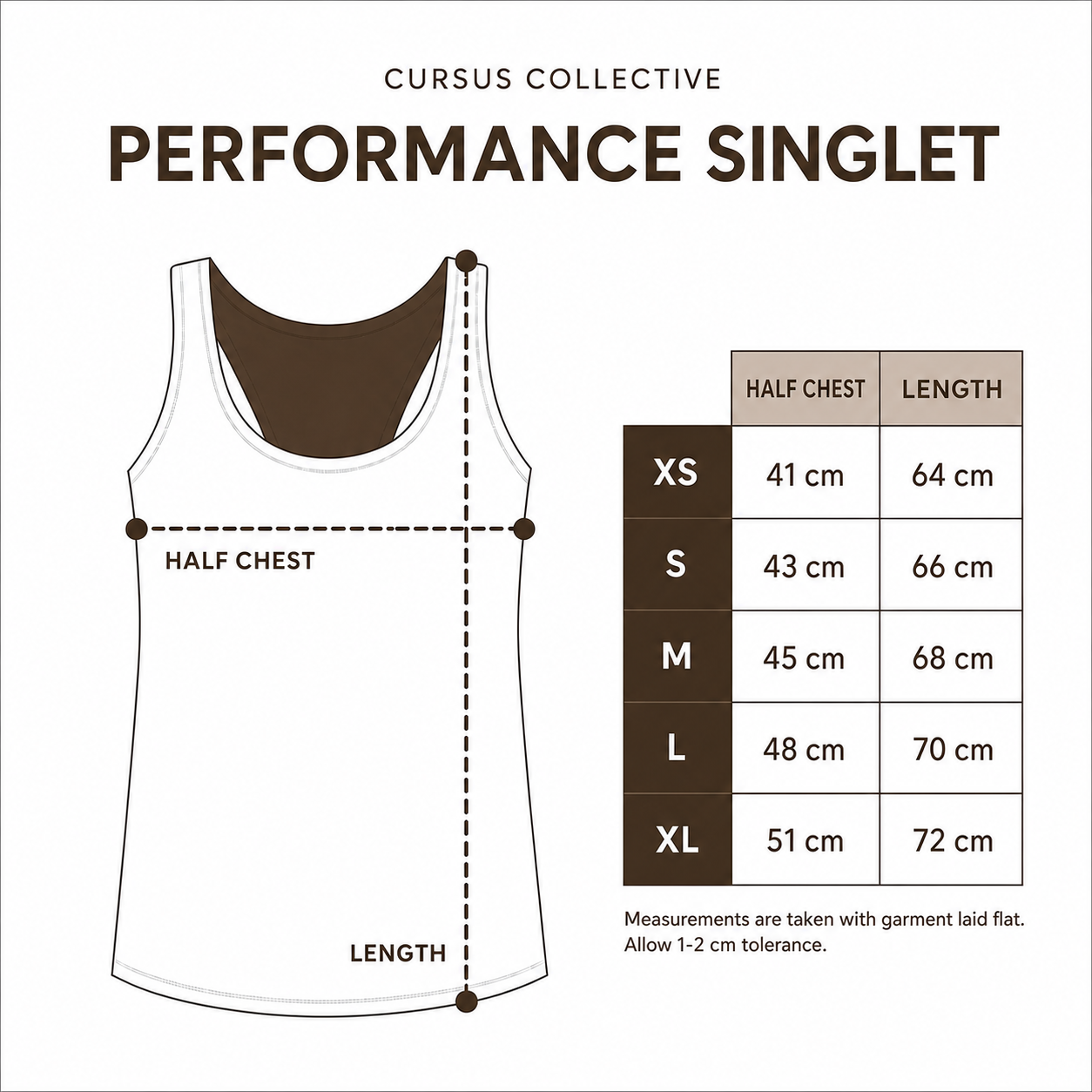 Cursus Collective Run Club Performance Singlet (Pre Order)